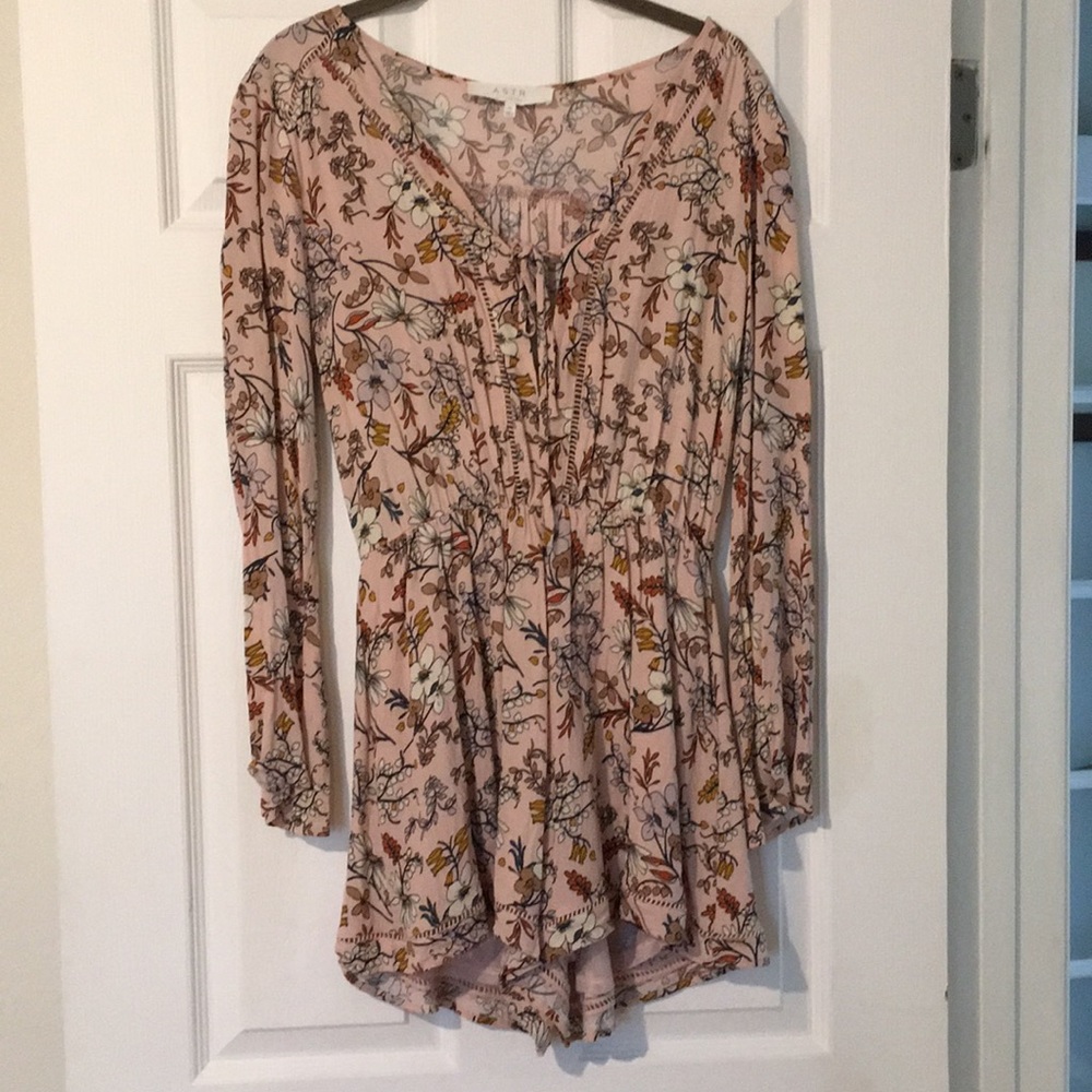 ASTR floral romper